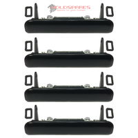 HOLDEN HQ-WB TORANA LH-LX NEW BLACK OUTER DOOR HANDLES SET OF FOUR