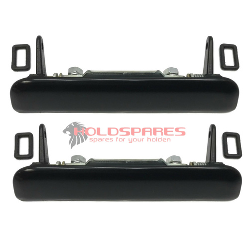 HOLDEN HQ-WB TORANA LH-LX NEW BLACK OUTER DOOR HANDLES COUPE SANDMAN