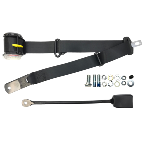 HOLDEN HJ HX HZ UTE VAN TONNER RECTRACTABLE SAFETY SEAT BELT 400 MM STALK 1/2 UNC BOLT KIT 